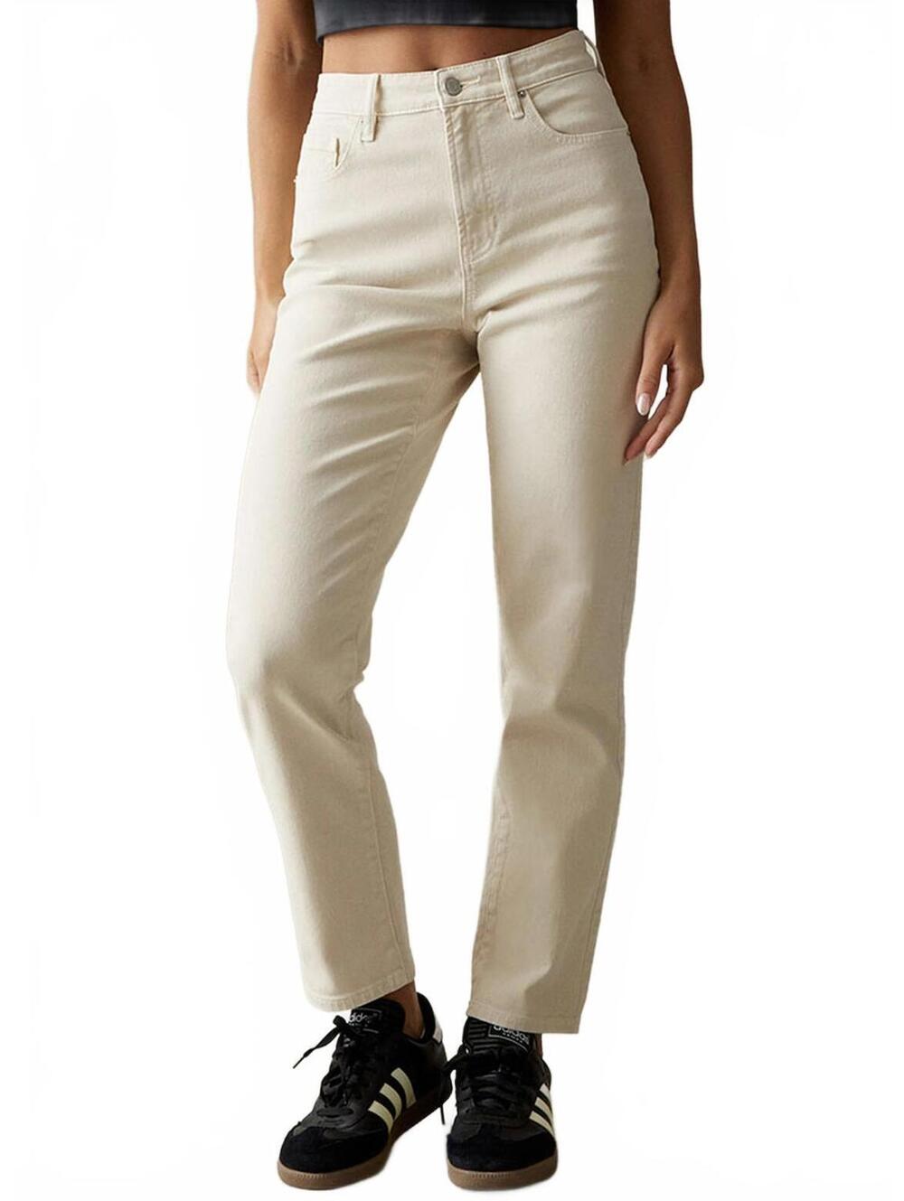 Pacsun Beige Curve Straight Leg Jeans NWT Lillian Size 22